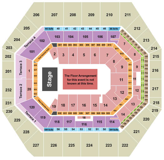 Gainbridge Fieldhouse Smashing Pumpkins Seating Chart
